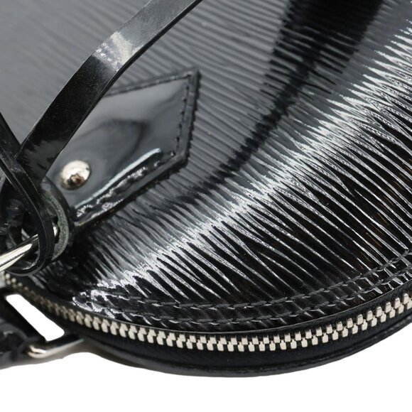 Louis Vuitton  Alma BB Electric Epi Leather Satchel Bag Black - Picture 7 of 14